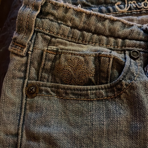 🐇 Industrial Cotton Jean shorts size 7 - Picture 3 of 7